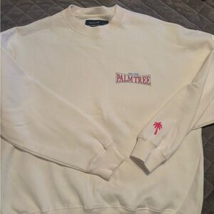 Abercrombie & Fitch Cream Crewneck Sweater